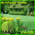 Artificial grass of parking grid